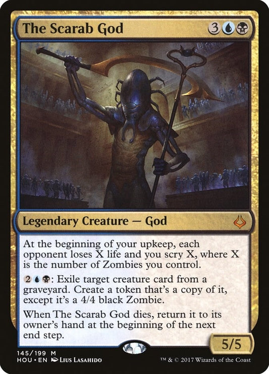 Image for The Scarab God (145) (Hour of Devastation) - Magic: The Gathering