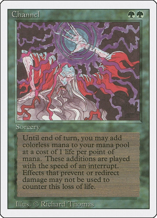 Image for Channel (Revised Edition) - Magic: The Gathering