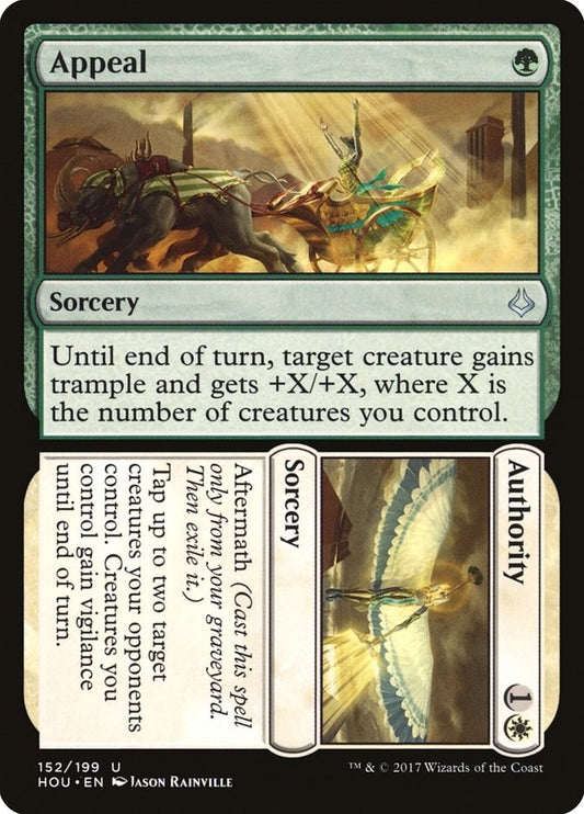 Image for Appeal // Authority (152) (Hour of Devastation) - Magic: The Gathering