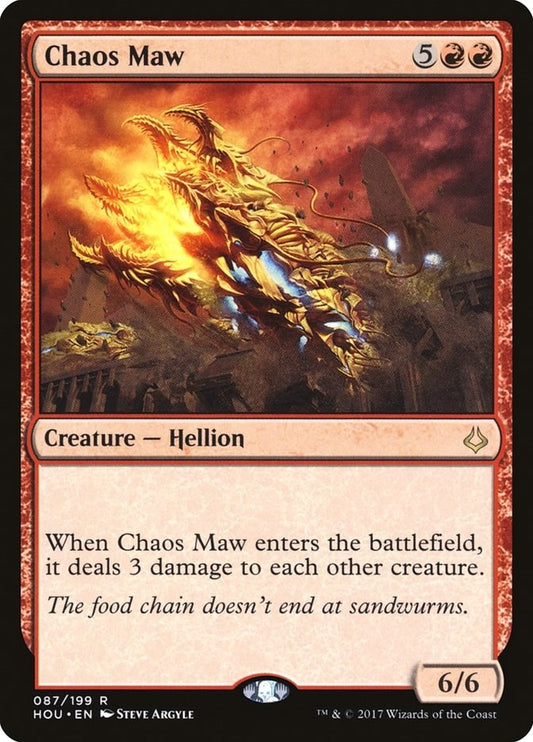 Image for Chaos Maw (87) (Hour of Devastation) - Magic: The Gathering