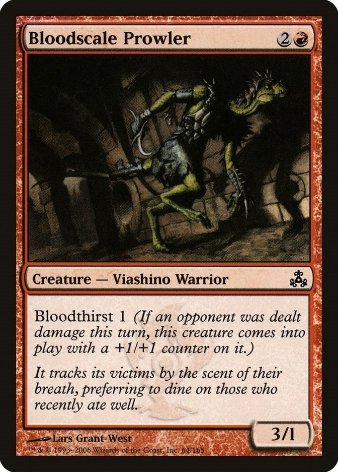 Image for Bloodscale Prowler (64) (Guildpact) - Magic: The Gathering