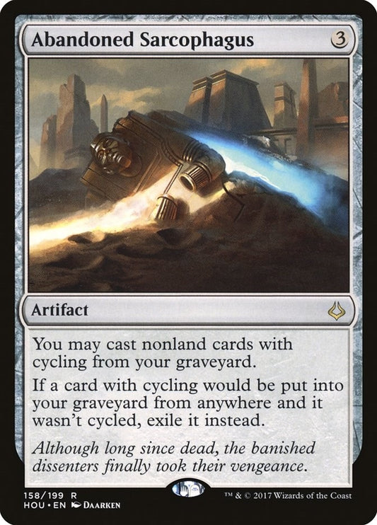 Image for Abandoned Sarcophagus (158) (Hour of Devastation) - Magic: The Gathering