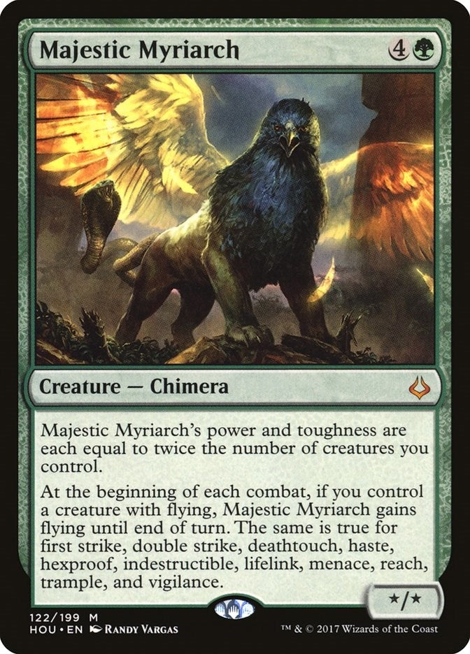 Image for Majestic Myriarch (122) (Hour of Devastation) - Magic: The Gathering