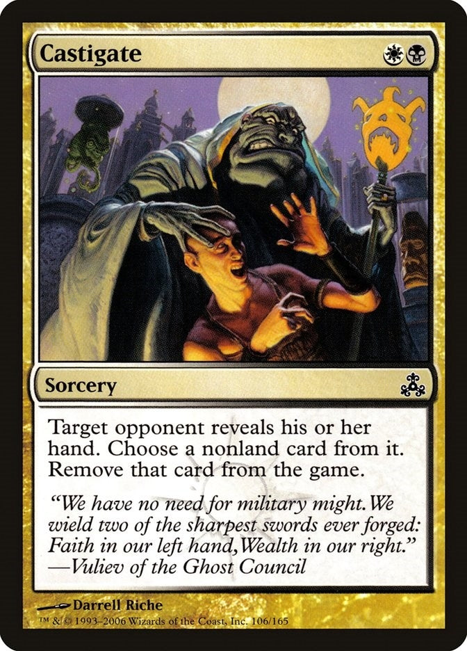 Image for Castigate (106) (Guildpact) - Magic: The Gathering