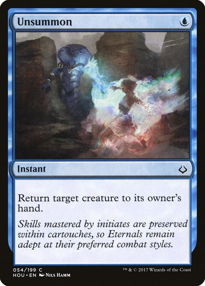 Image for Unsummon (54) (Hour of Devastation) - Magic: The Gathering