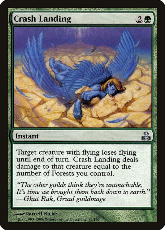 Image for Crash Landing (82) (Guildpact) - Magic: The Gathering
