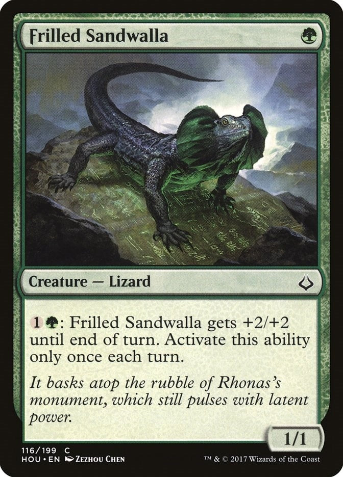 Image for Frilled Sandwalla (116) (Hour of Devastation) - Magic: The Gathering