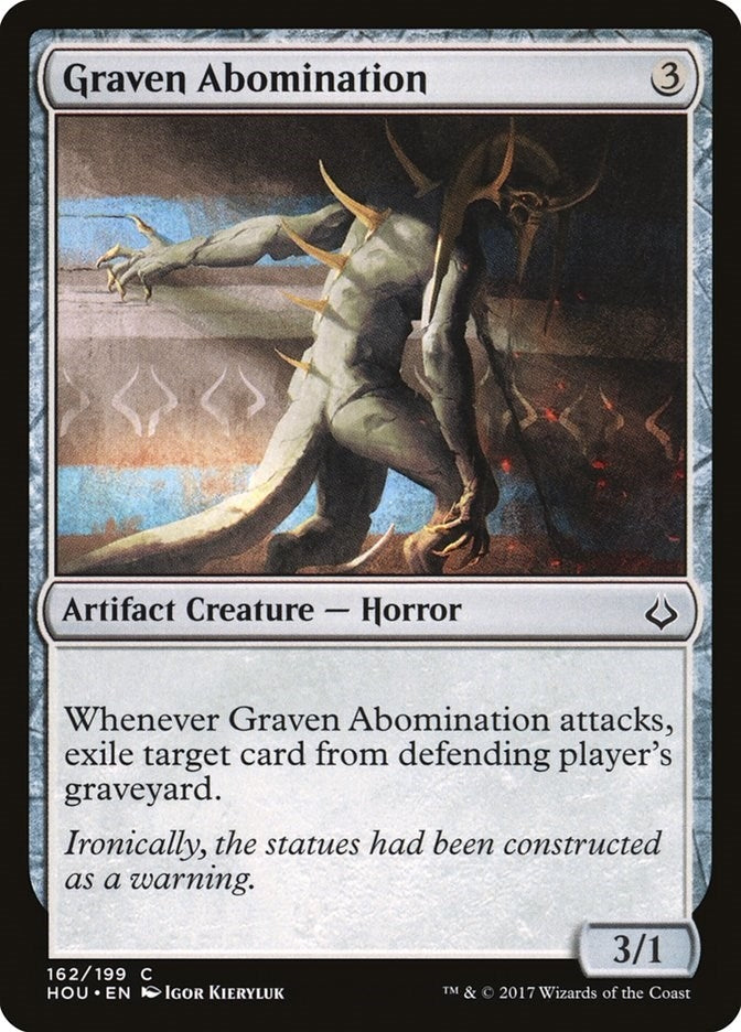 Image for Graven Abomination (162) (Hour of Devastation) - Magic: The Gathering