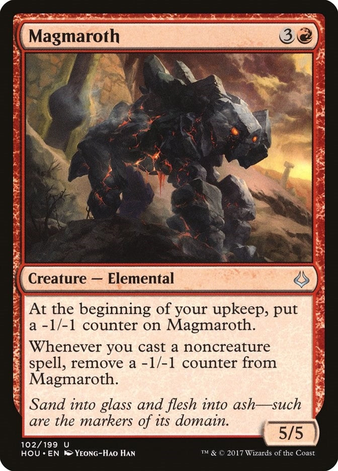 Image for Magmaroth (102) (Hour of Devastation) - Magic: The Gathering