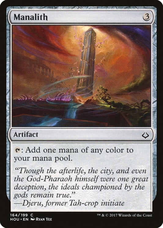 Image for Manalith (164) (Hour of Devastation) - Magic: The Gathering