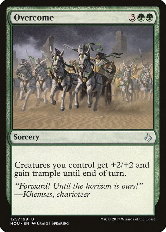 Image for Overcome (125) (Hour of Devastation) - Magic: The Gathering