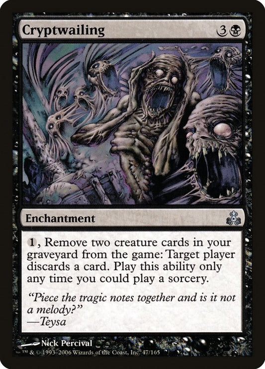 Image for Cryptwailing (47) (Guildpact) - Magic: The Gathering