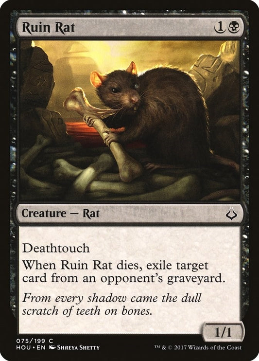 Image for Ruin Rat (75) (Hour of Devastation) - Magic: The Gathering