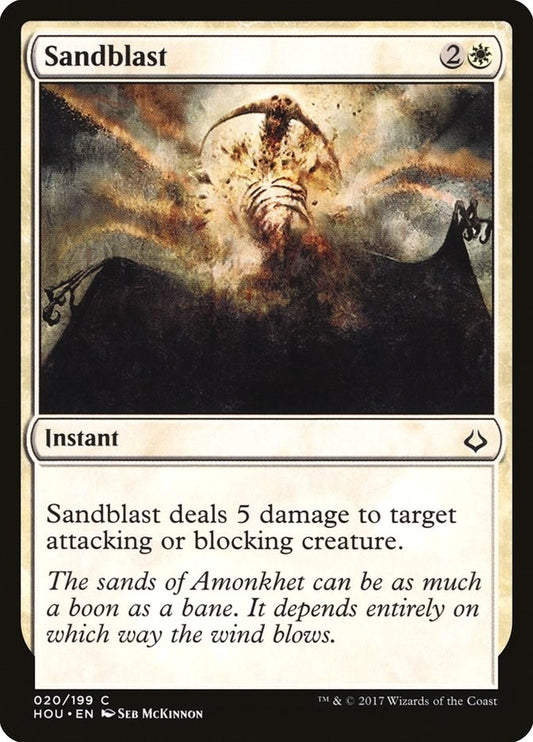 Image for Sandblast (20) (Hour of Devastation) - Magic: The Gathering