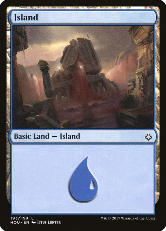 Image for Island (193) (193) (Hour of Devastation) - Magic: The Gathering