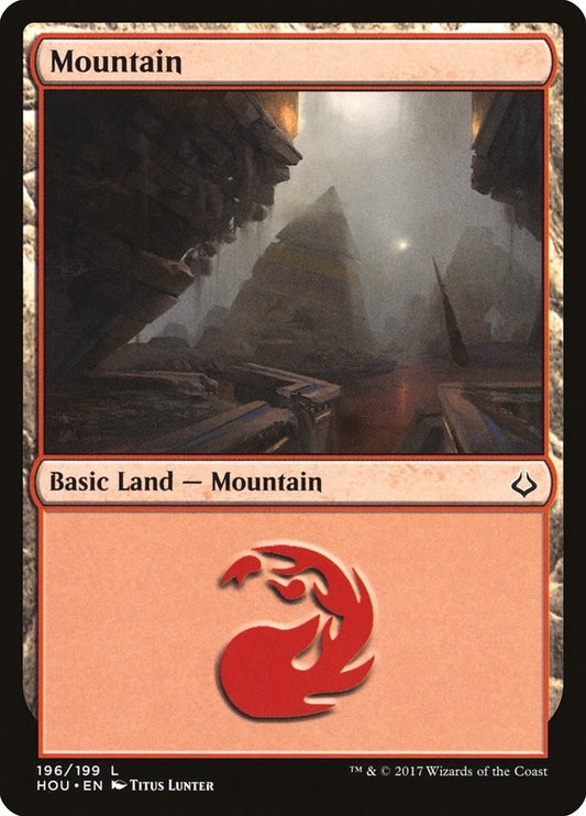 Image for Mountain (196) (196) (Hour of Devastation) - Magic: The Gathering