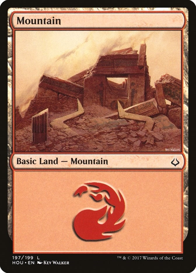 Image for Mountain (197) (197) (Hour of Devastation) - Magic: The Gathering