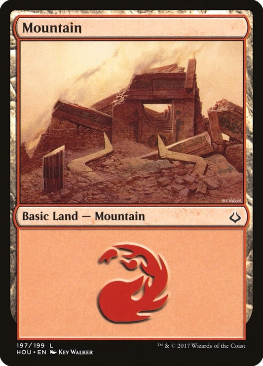 Image for Mountain (197) (197) (Hour of Devastation) - Magic: The Gathering