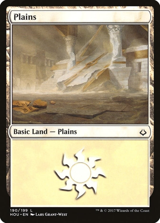 Image for Plains (190) (190) (Hour of Devastation) - Magic: The Gathering