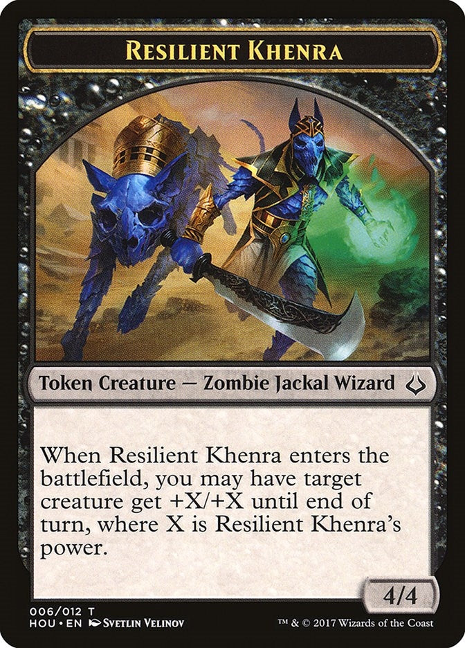 Image for Resilient Khenra Token (6) (Hour of Devastation) - Magic: The Gathering