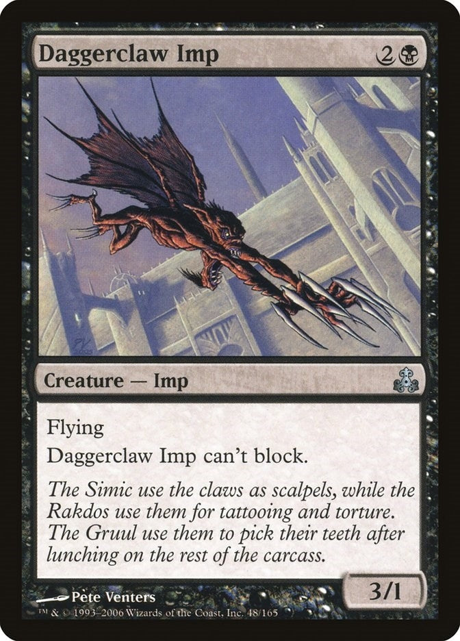 Image for Daggerclaw Imp (48) (Guildpact) - Magic: The Gathering