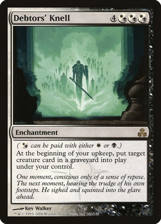 Image for Debtors' Knell (141) (Guildpact) - Magic: The Gathering
