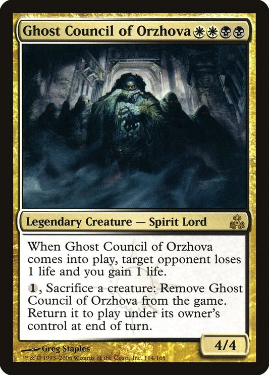 Image for Ghost Council of Orzhova (114) (Guildpact) - Magic: The Gathering