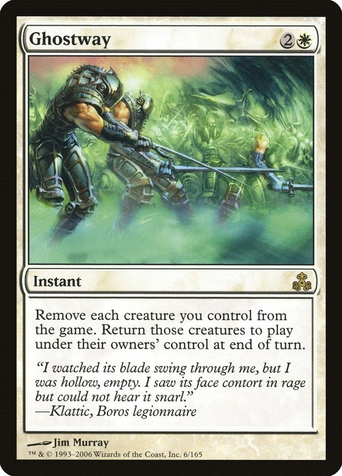 Image for Ghostway (6) (Guildpact) - Magic: The Gathering