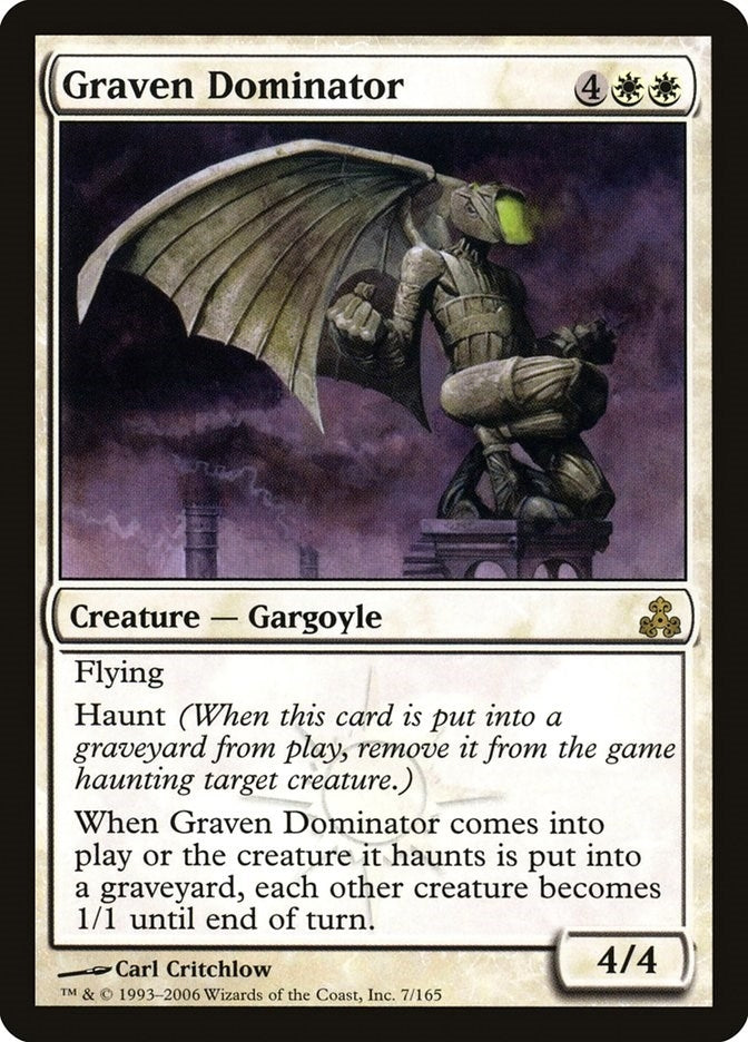 Image for Graven Dominator (7) (Guildpact) - Magic: The Gathering