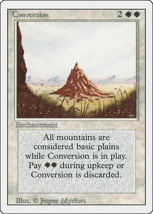 Image for Conversion (Revised Edition) - Magic: The Gathering