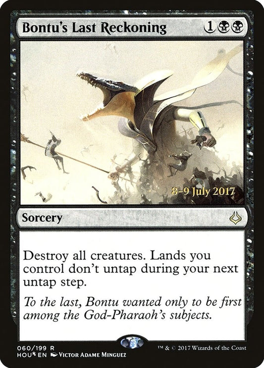 Image for Bontu's Last Reckoning (60) (Prerelease Cards) - Magic: The Gathering