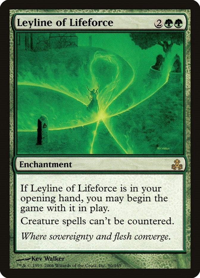 Image for Leyline of Lifeforce (90) (Guildpact) - Magic: The Gathering