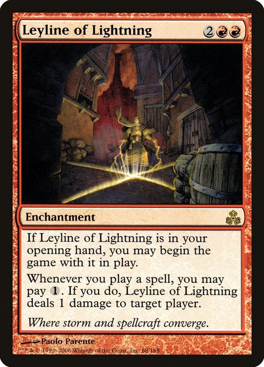 Image for Leyline of Lightning (68) (Guildpact) - Magic: The Gathering