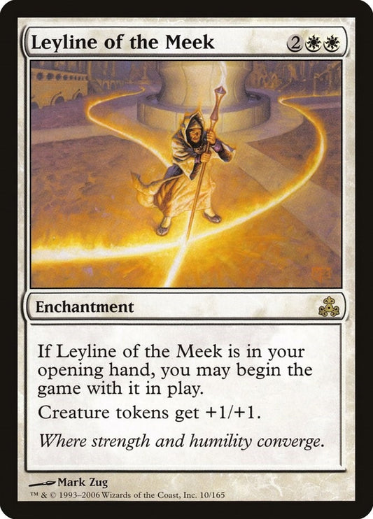 Image for Leyline of the Meek (10) (Guildpact) - Magic: The Gathering