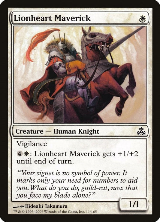 Image for Lionheart Maverick (11) (Guildpact) - Magic: The Gathering
