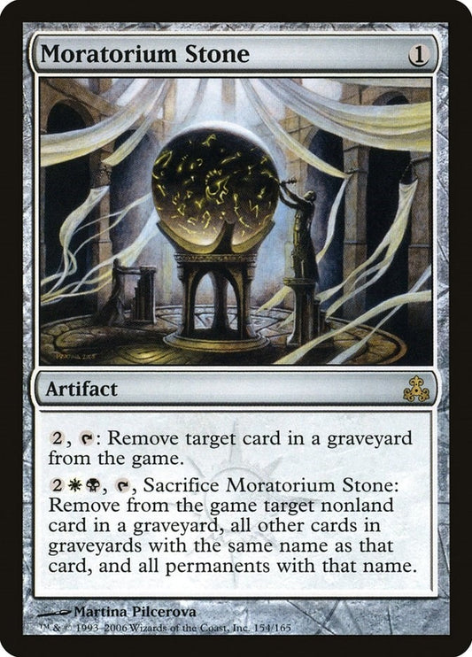 Image for Moratorium Stone (154) (Guildpact) - Magic: The Gathering