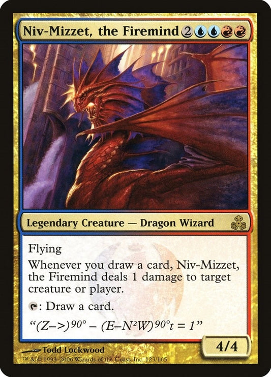 Image for Niv-Mizzet, the Firemind (123) (Guildpact) - Magic: The Gathering
