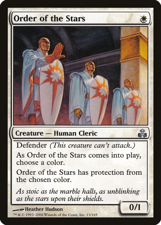 Image for Order of the Stars (13) (Guildpact) - Magic: The Gathering