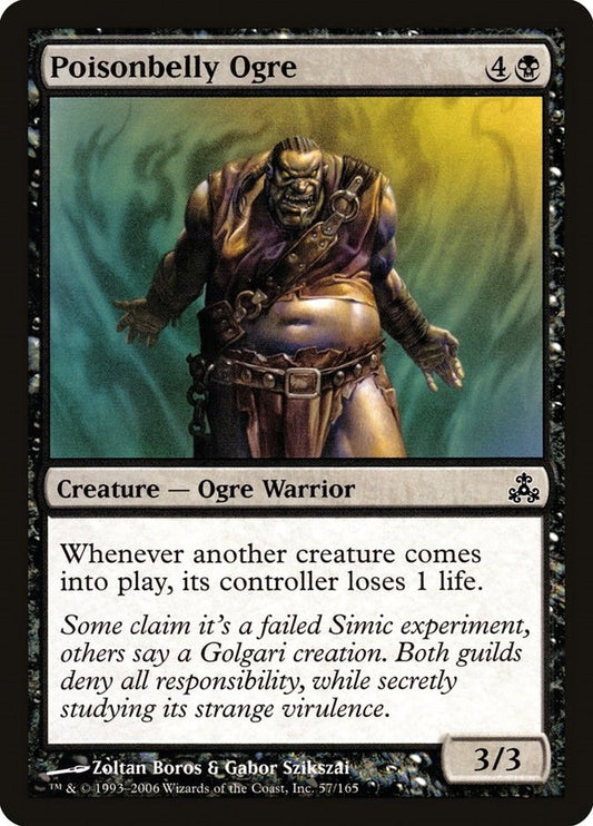 Image for Poisonbelly Ogre (57) (Guildpact) - Magic: The Gathering