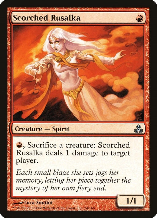 Image for Scorched Rusalka (74) (Guildpact) - Magic: The Gathering