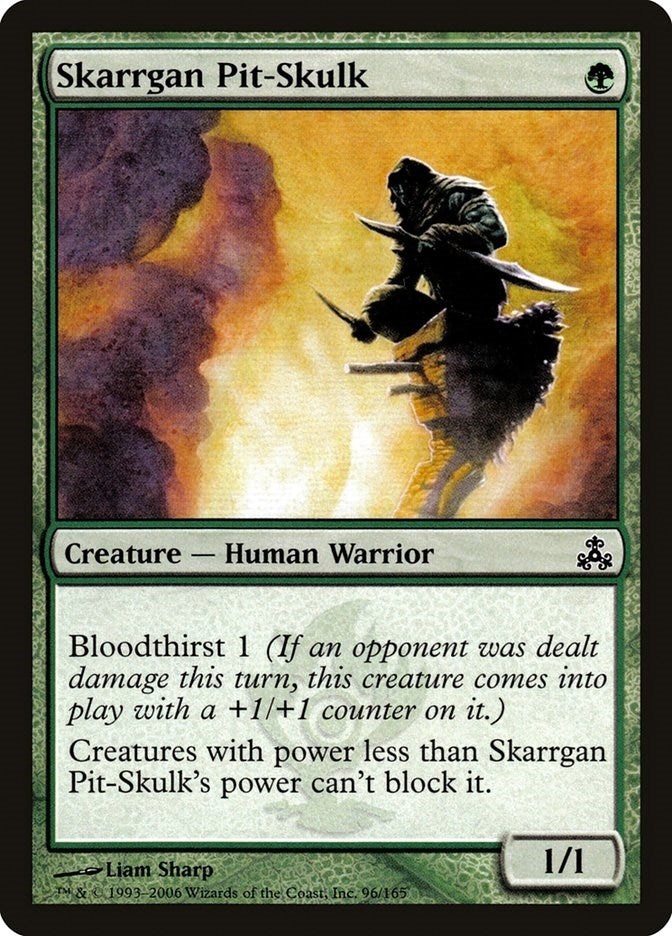 Image for Skarrgan Pit-Skulk (96) (Guildpact) - Magic: The Gathering