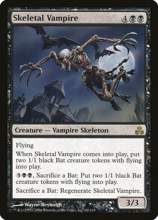 Image for Skeletal Vampire (62) (Guildpact) - Magic: The Gathering