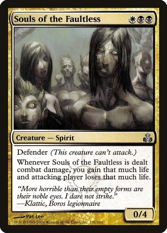 Image for Souls of the Faultless (131) (Guildpact) - Magic: The Gathering