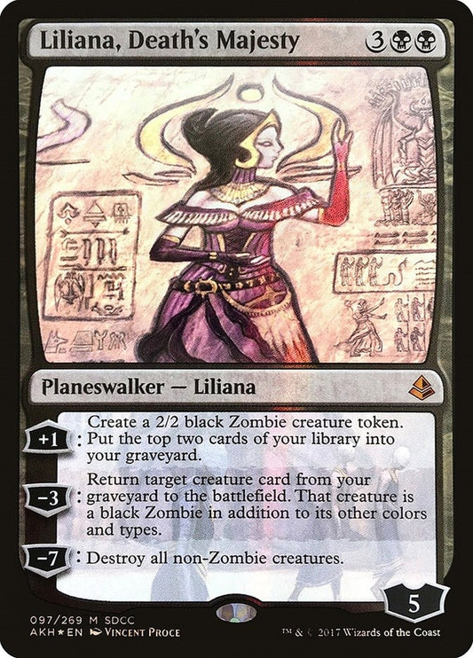 Image for Liliana, Death's Majesty (SDCC 2017 Exclusive) (97) (Media Promos) - Magic: The Gathering