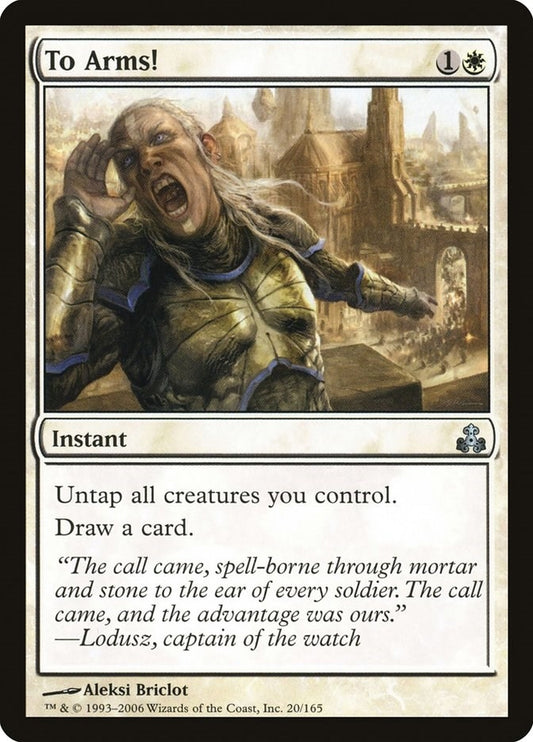 Image for To Arms! (20) (Guildpact) - Magic: The Gathering