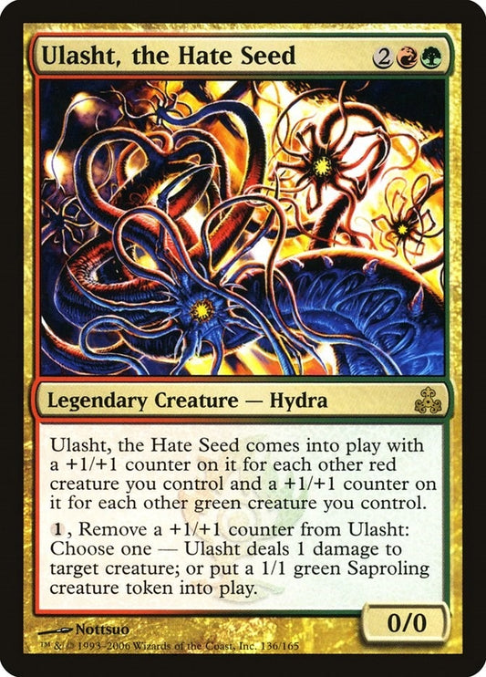 Image for Ulasht, the Hate Seed (136) (Guildpact) - Magic: The Gathering