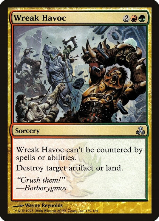 Image for Wreak Havoc (139) (Guildpact) - Magic: The Gathering