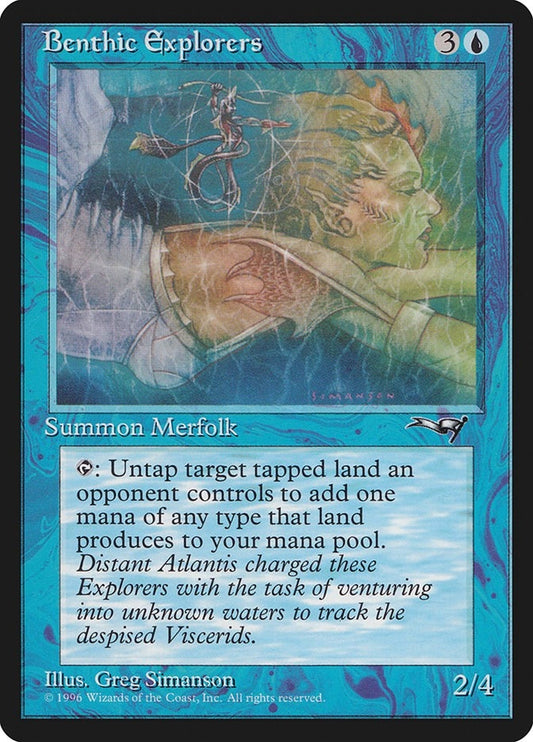 Image for Benthic Explorers (37) (Alliances) - Magic: The Gathering