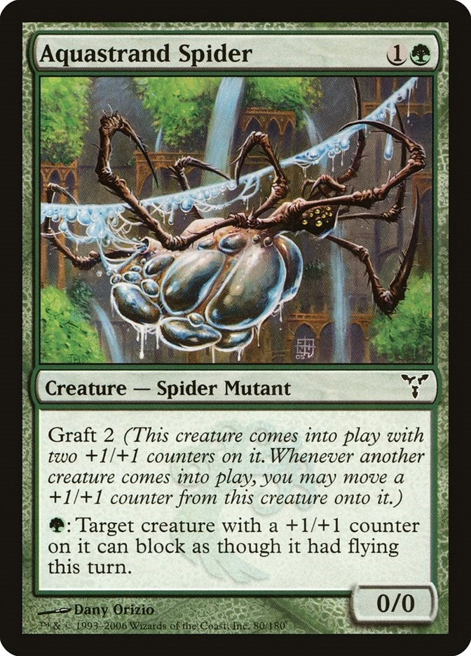Image for Aquastrand Spider (80) (Dissension) - Magic: The Gathering