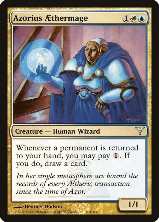 Image for Azorius Aethermage (104) (Dissension) - Magic: The Gathering